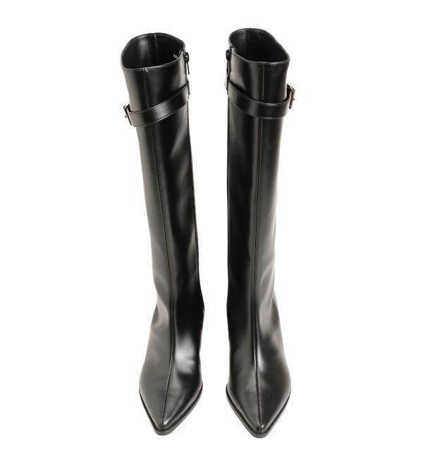 MERCURYDUO「ベルテッドロングブーツ」|ロングブーツ|