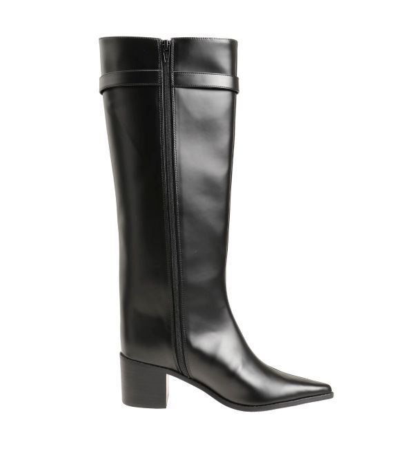 MERCURYDUO「ベルテッドロングブーツ」|ロングブーツ|