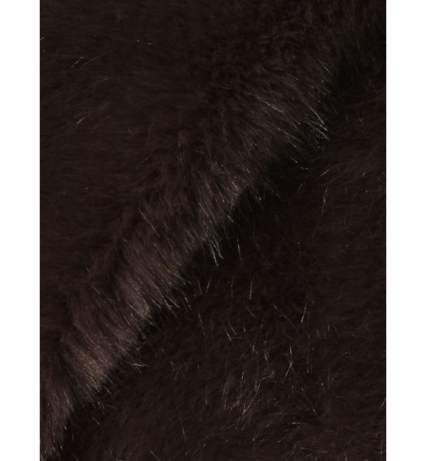 MERCURYDUO「テーラードカラーフェイクファーショートコート」|その他|