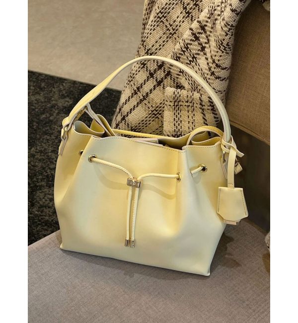 MERCURYDUO「ドロストキーチェーンバッグ」|ショルダー・メッセンジャー|イエロー