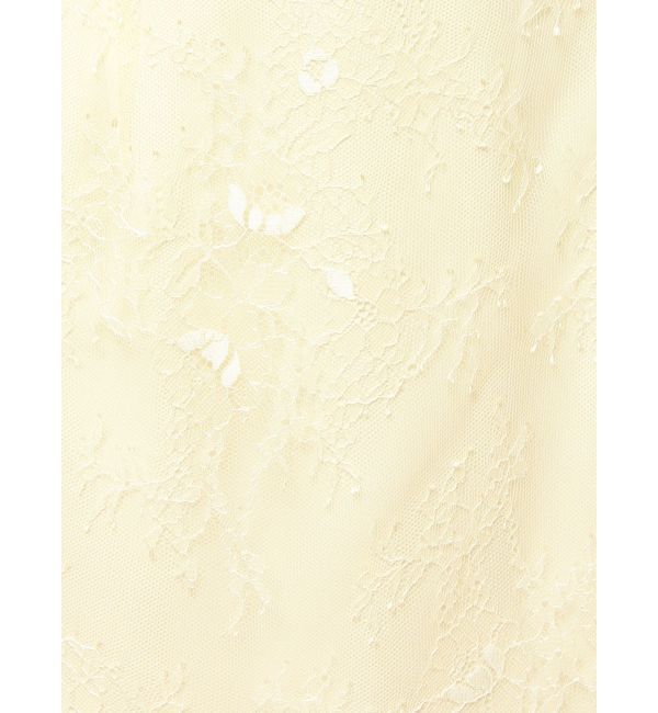 MERCURYDUO「レースレイヤードナロースカート」|スカート|