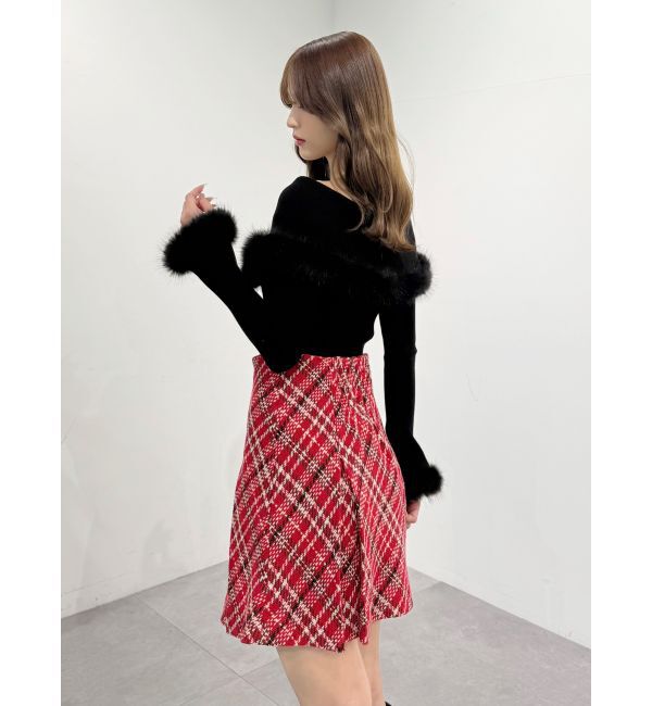 MERCURYDUO「オリジナルロービングチェックミニスカパン」|その他|