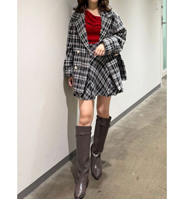 MERCURYDUO「オリジナルロービングチェックミニスカパン」|その他|