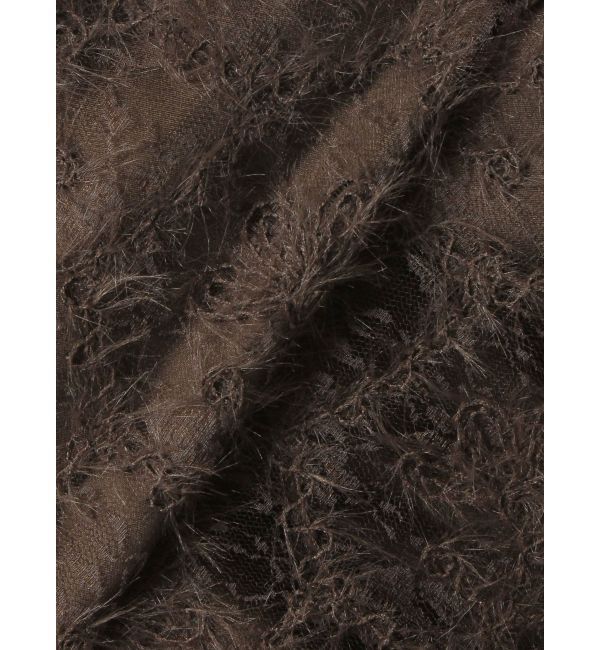 MERCURYDUO「シャギーエンブロイダリースカート」|スカート|