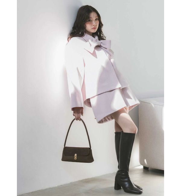 MERCURYDUO「スエードハンドバッグ」|ハンドバッグ|