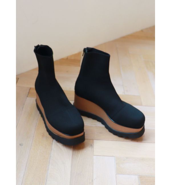 MURUA「ウェッジソックブーツ」|ショートブーツ|