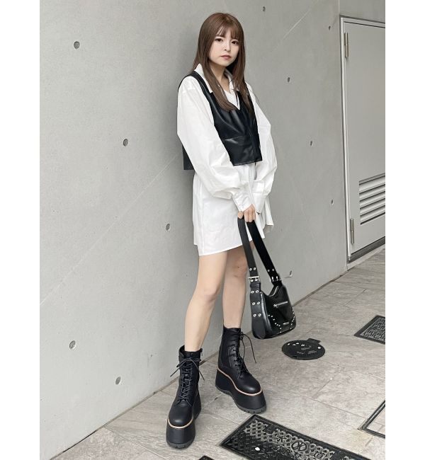 MURUA「レースアップブーツ」|ショートブーツ|