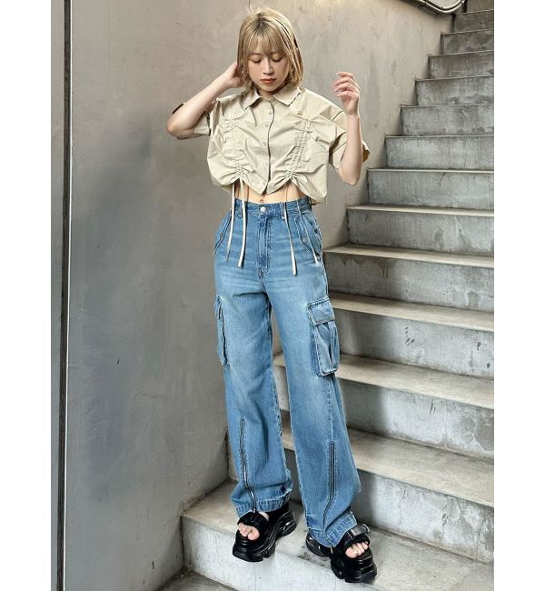 MURUA「エアプラットフォームソックサンダル」|サンダル|