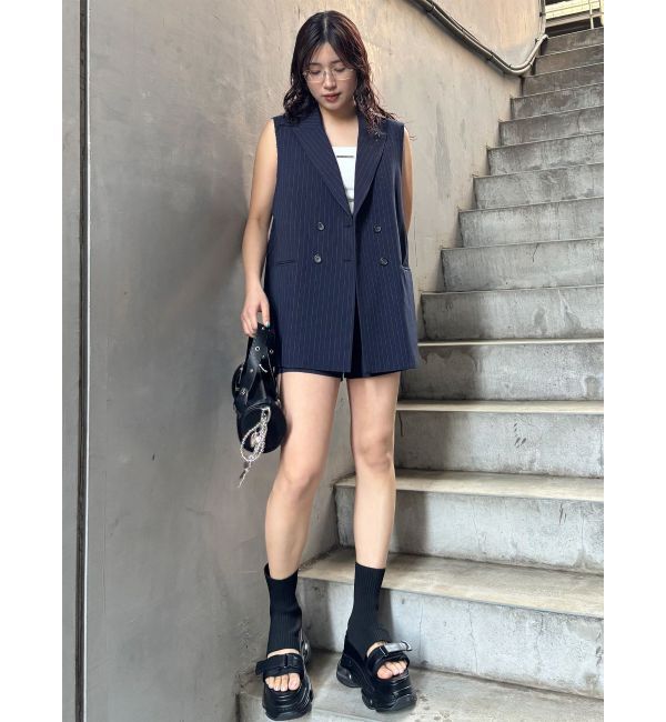 MURUA「エアプラットフォームソックサンダル」|サンダル|