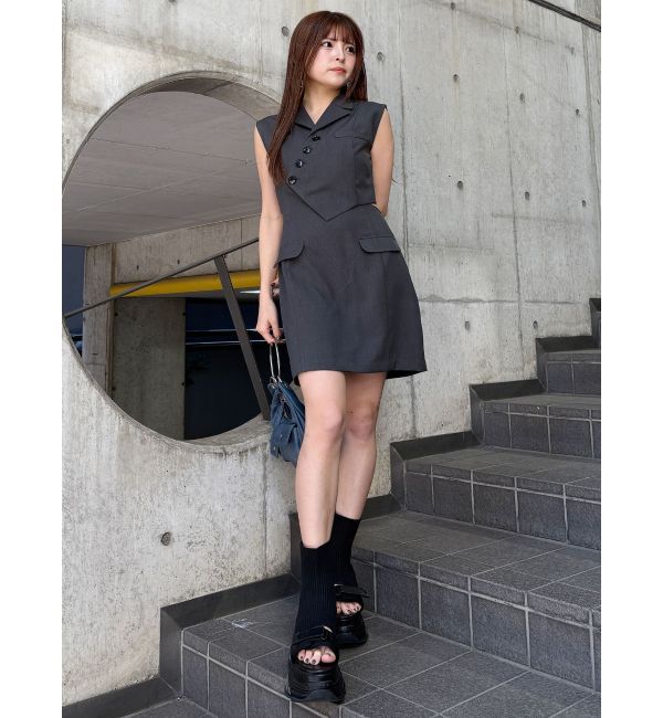 MURUA「エアプラットフォームソックサンダル」|サンダル|