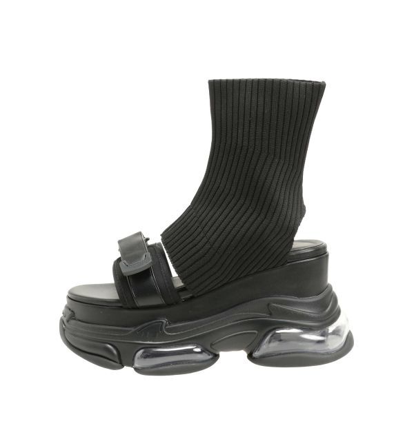 MURUA「エアプラットフォームソックサンダル」|サンダル|