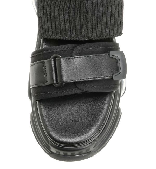 MURUA「エアプラットフォームソックサンダル」|サンダル|