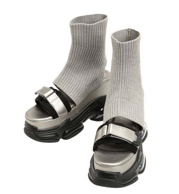 MURUA「エアプラットフォームソックサンダル」|サンダル|