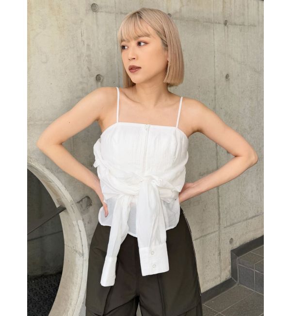 MURUA「マルチウェイシアーシャツ」|シャツ・ブラウス|