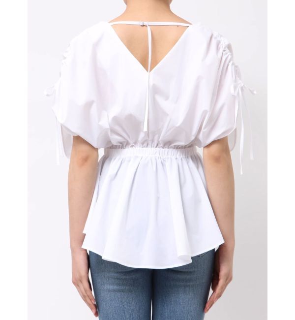 MURUA「ギャザースリーブブラウス」|シャツ・ブラウス|