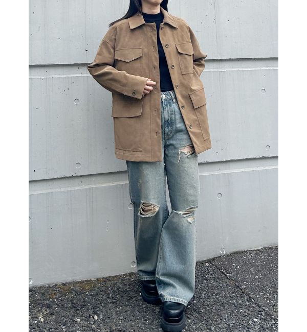 MURUA「フェイクスウェードワークジャケット」|その他|