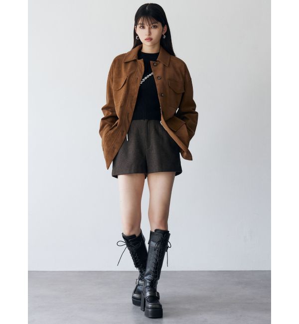 MURUA「フェイクスウェードワークジャケット」|その他|