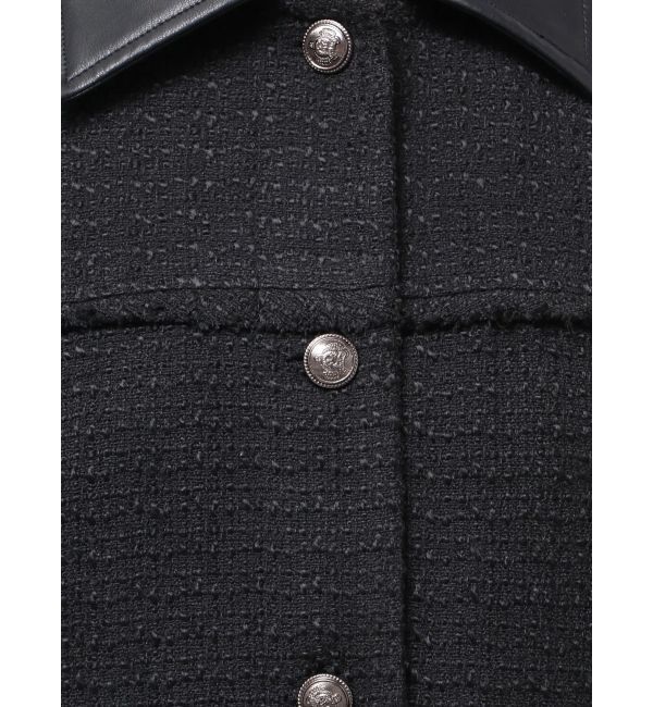 MURUA「ツイードミドルジャケット」|テーラードジャケット|