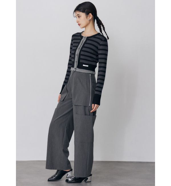 MURUA「スクエアポインテッドミュール」|パンプス|