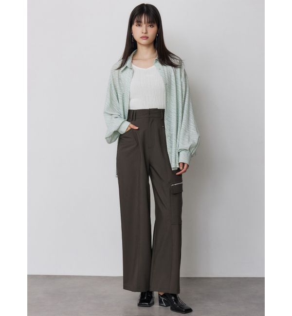 MURUA「スクエアポインテッドミュール」|パンプス|