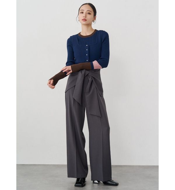 MURUA「スクエアポインテッドミュール」|パンプス|