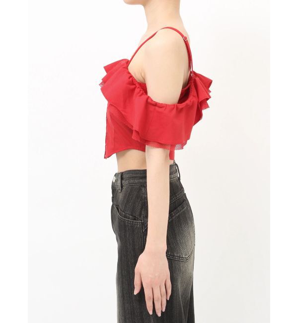 MURUA「ストラップオフショルダーブラウス」|シャツ・ブラウス|