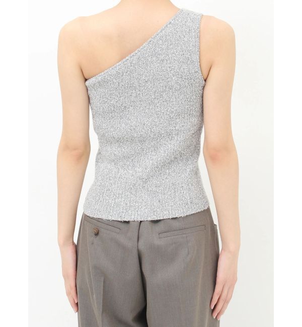 MURUA「カップ付きワンショルニットタンク」|タンクトップ|