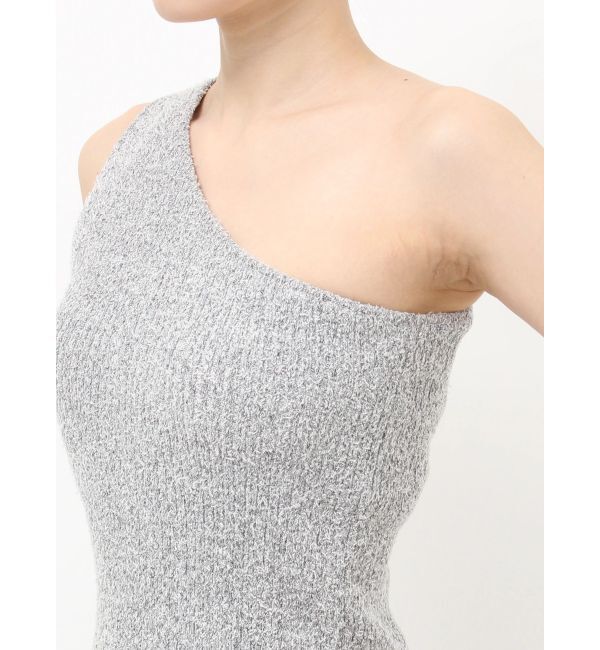 MURUA「カップ付きワンショルニットタンク」|タンクトップ|