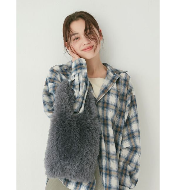 Ungrid「ファーハンドバッグ」|ハンドバッグ|