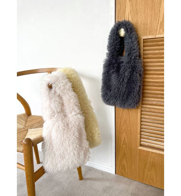 Ungrid「ファーハンドバッグ」|ハンドバッグ|