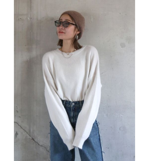 Ungrid「ウール混ニット帽」|ニット帽|