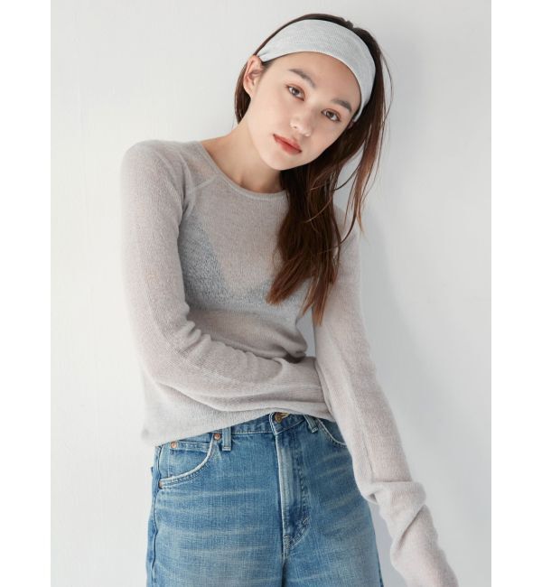 Ungrid「シアーフィットニット」|ニット・セーター|