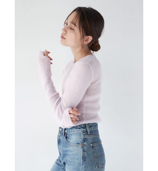 Ungrid「シアーフィットニット」|ニット・セーター|