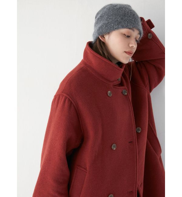 Ungrid「スタンドカラールーズコート」|その他|