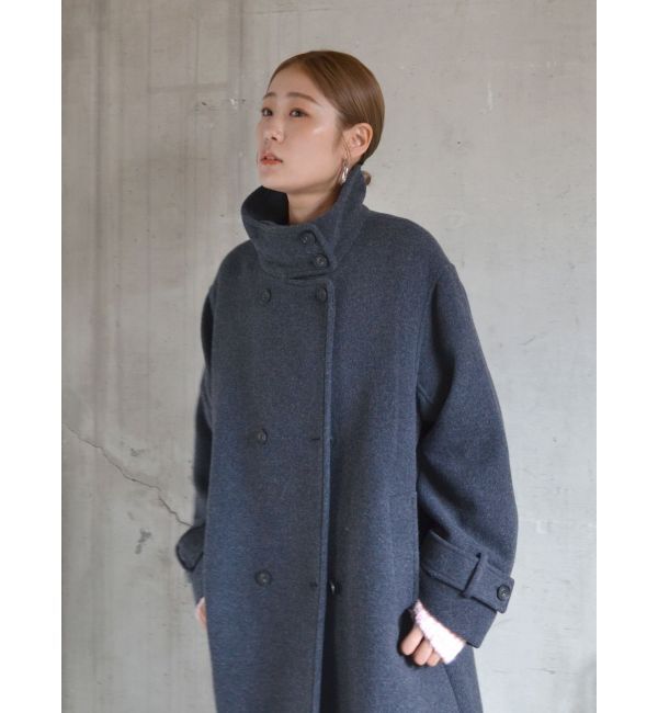 Ungrid「スタンドカラールーズコート」|その他|