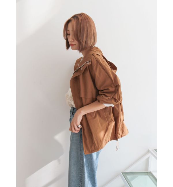 Ungrid「タックデザインナイロンブルゾン」|ブルゾン・スタジャン|