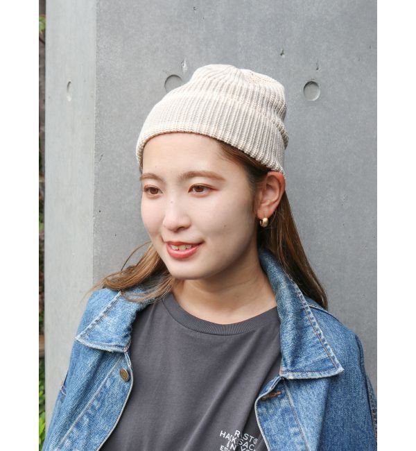 Ungrid「ボーダーニット帽」|ニット帽|