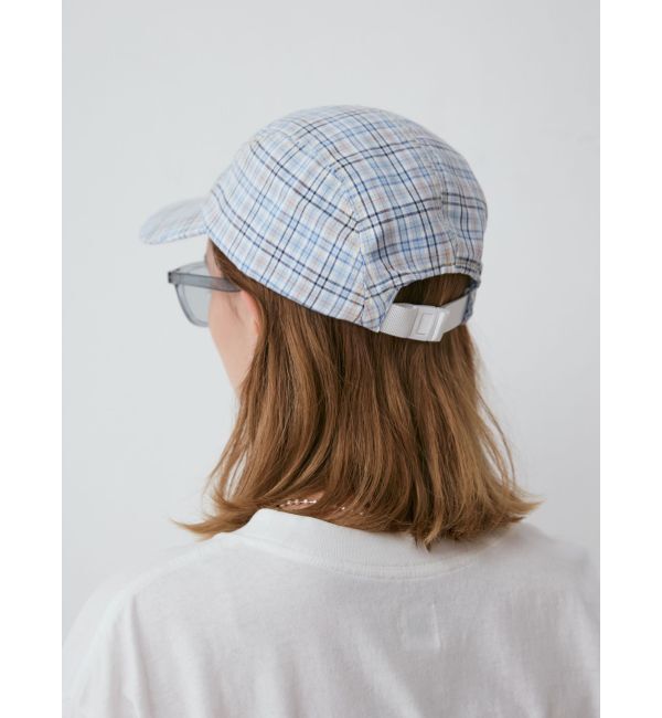 Ungrid「チェックジェットキャップ」|キャップ・キャスケット|
