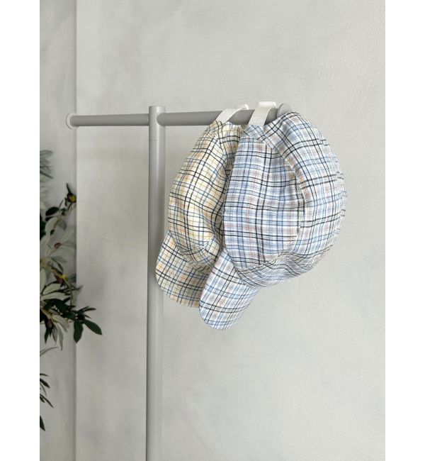 Ungrid「チェックジェットキャップ」|キャップ・キャスケット|