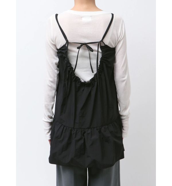 Ungrid「バックオープンミドル丈キャミ」|キャミソール|