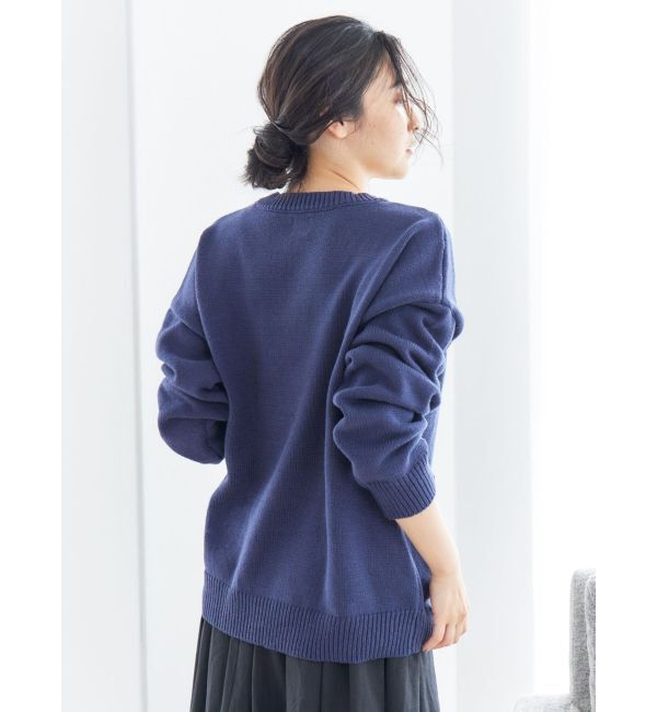 Ungrid「【WEB限定】ドッグモチーフジャカードニット」|ニット・セーター|