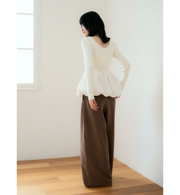 Ungrid「ピーチ起毛ラフパンツ」|その他|