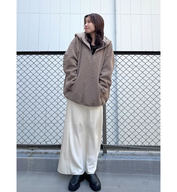 Ungrid「ボアルーズパーカー」|パーカー|