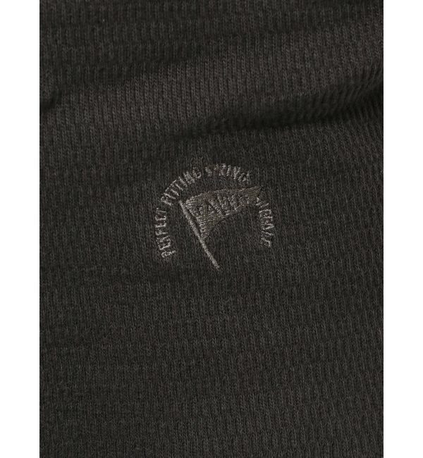 Ungrid「FAITH MILLS別注ヘンリーネックショートロングスリーブTee」|Tシャツ・カットソー|