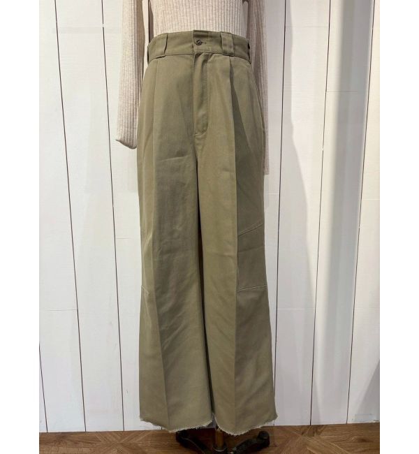 Ungrid「Dickies別注 タックカーブパンツ」|その他|