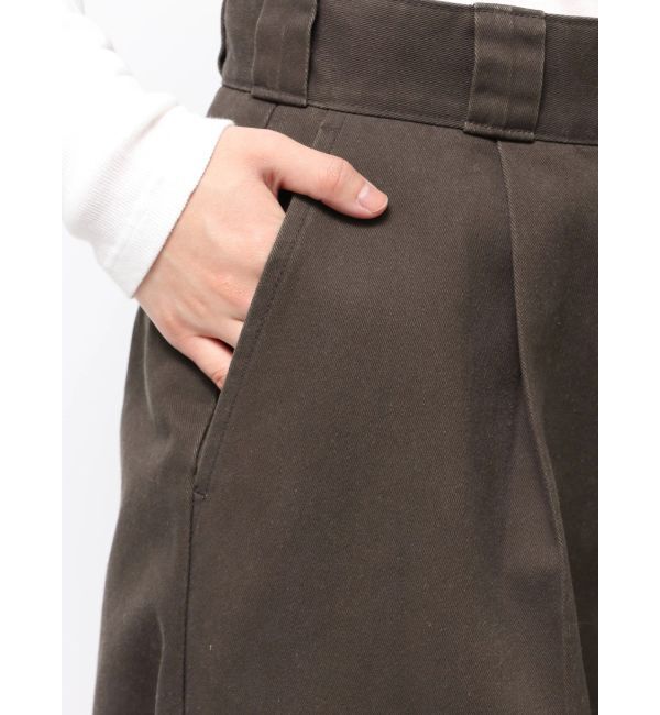 Ungrid「Dickies別注 タックカーブパンツ」|その他|