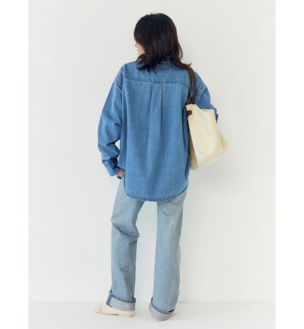 Ungrid「ポケットデザインデニムシャツ」|シャツ・ブラウス|