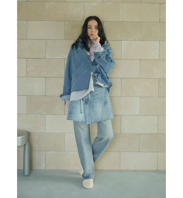 Ungrid「ポケットデザインデニムシャツ」|シャツ・ブラウス|