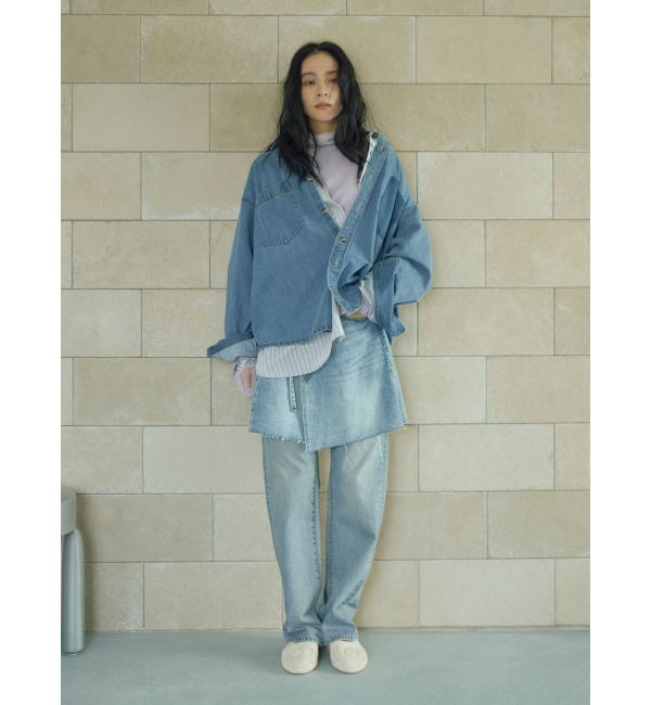 Ungrid「ポケットデザインデニムシャツ」|シャツ・ブラウス|