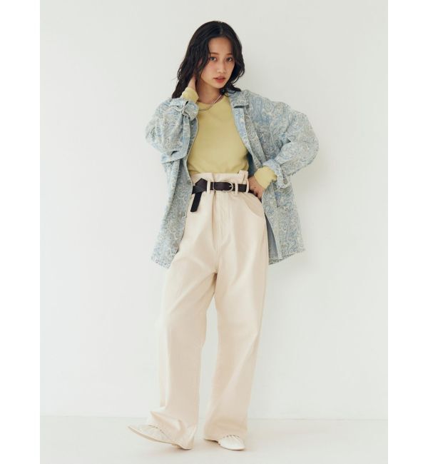 Ungrid「フィットショートロングスリーブTee」|Tシャツ・カットソー|